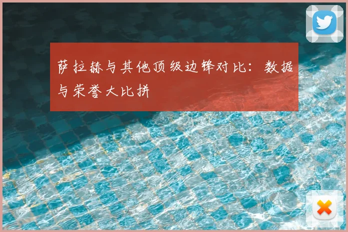 萨拉赫与其他顶级边锋对比：数据与荣誉大比拼